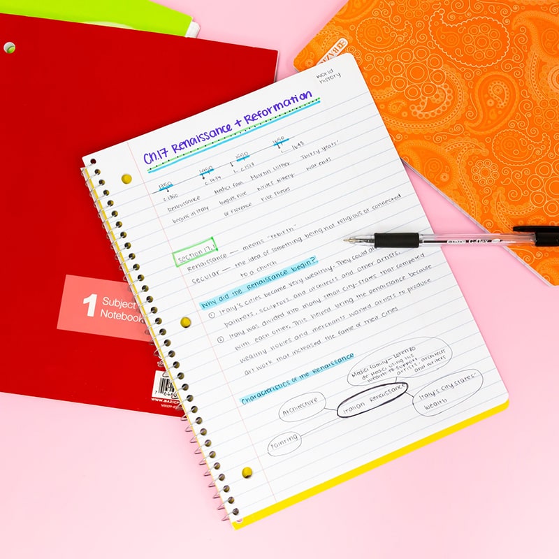 The Lecture Notes Notebook
